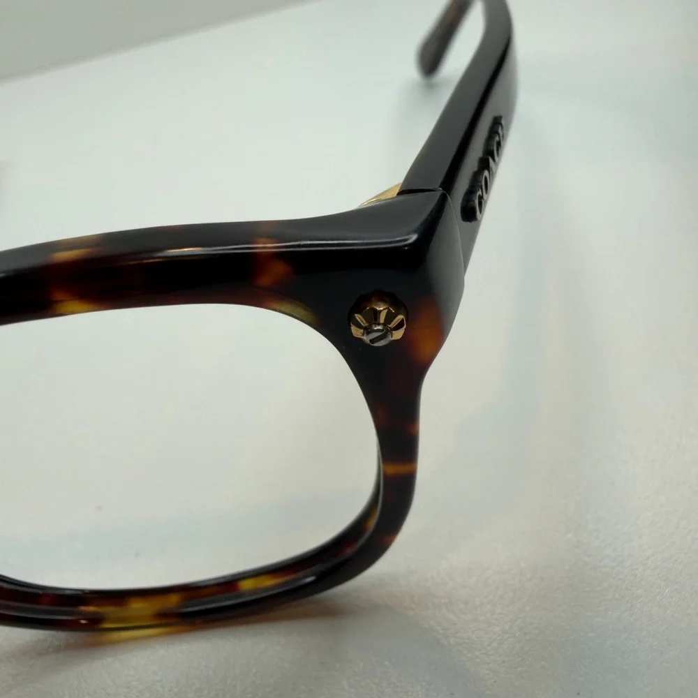 COACH EYEGLASSES HC6095 5394 (DK TORT/DK TORT GOLD SIGC) 54•16•135 COACH GLASSES